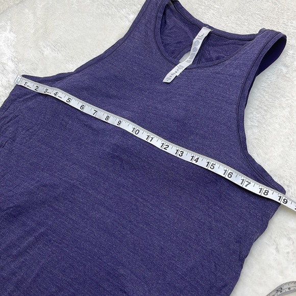 Lululemon Twist & Reach Tank Heathered Aeon Size 8 - Picture 5 of 11